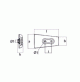 Trim tab anodes For Engine Volvo Penta - original part number: 23520859-23520860 - 00748AL - Tecnoseal